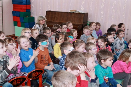 Ребята на встрече