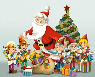 ded moroz y hnomy