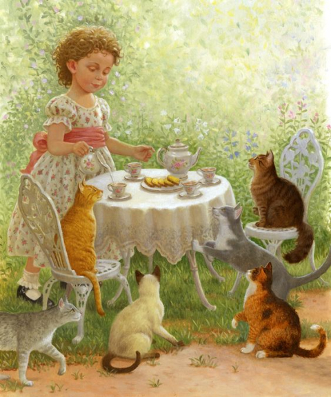Чай для кошек